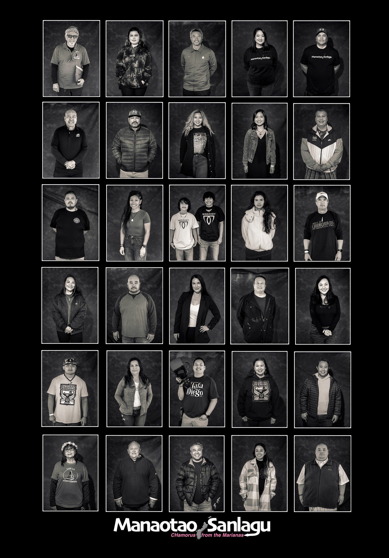 The “Manaotao Sanlagu: CHamorus from the Marianas” documentary team set up a pop-up studio at the Hafa Diego Fiesta on March 5, 2022 in San Diego