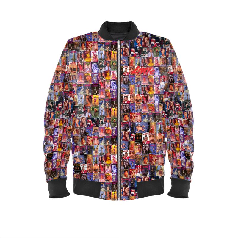 Latte Magazine Covers Bomber Jacket