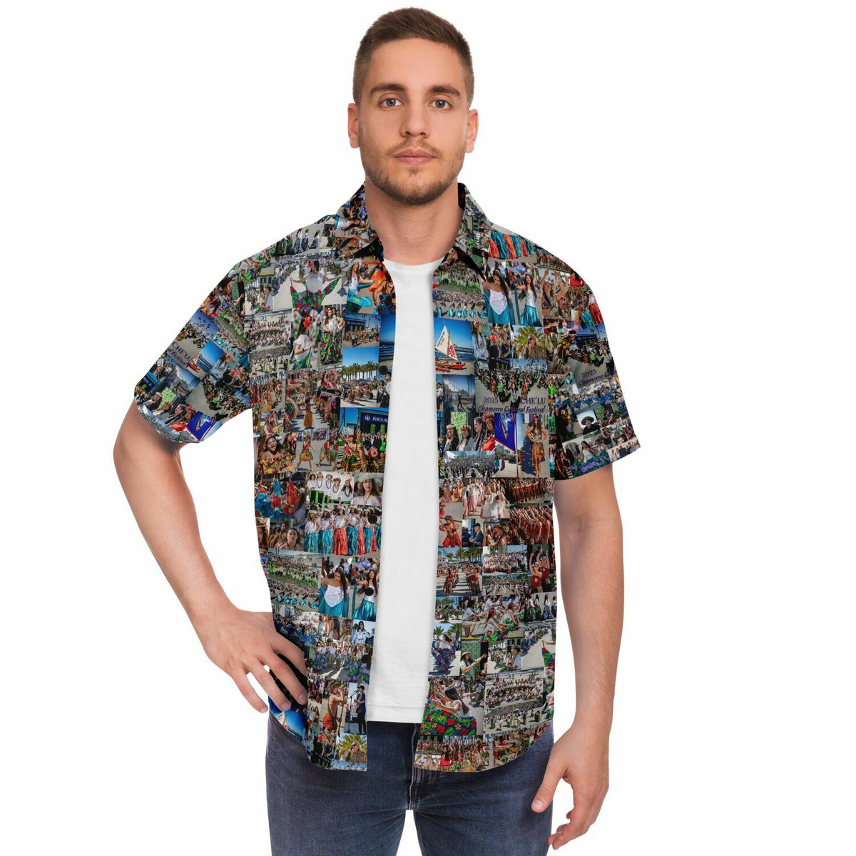 CHE'LU 2025 Chamorro Cultural Festival Short Sleeve Button Down Shirt