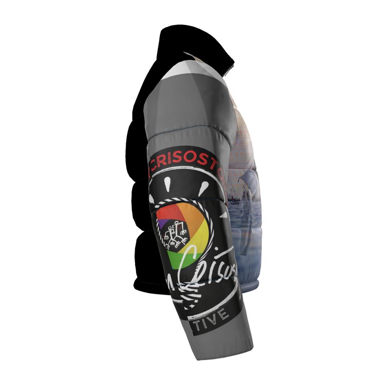 Guam FestPac Traditional Canoe Welcome Puffer Jacket