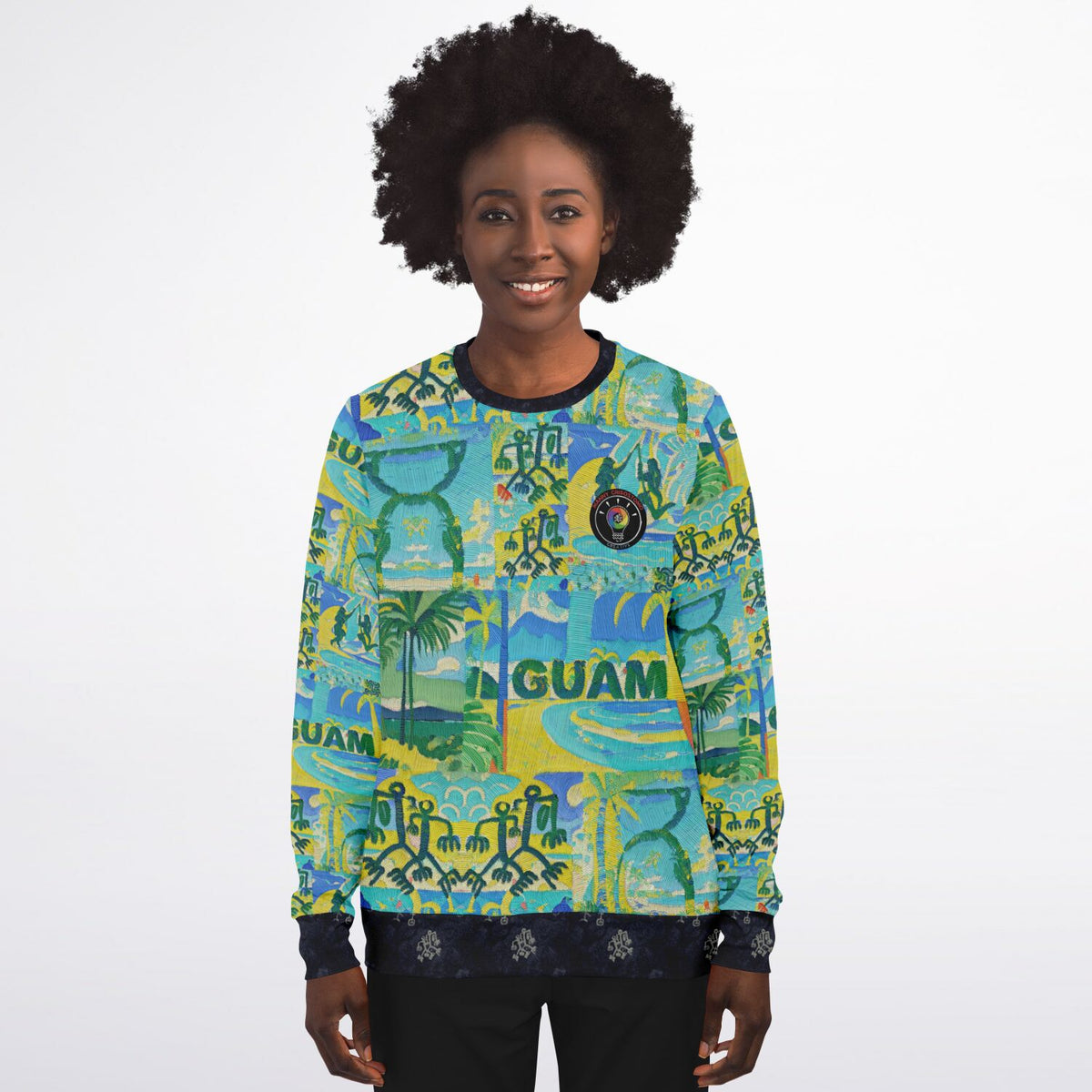 Guam ART Gauguin Inspired Fashion Sweatshirt
