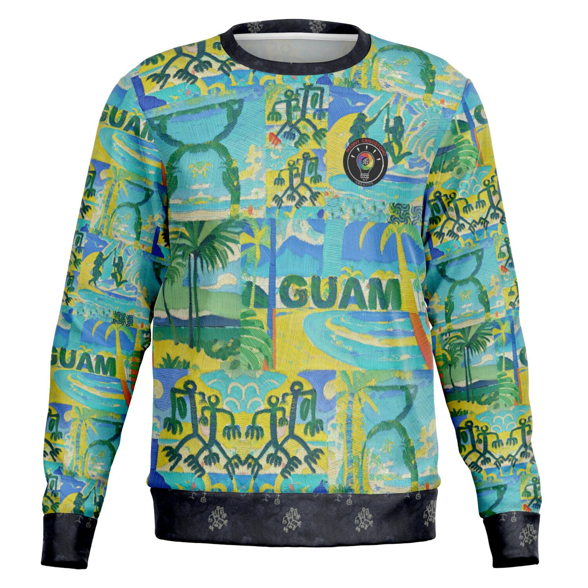 Guam ART Gauguin Inspired Fashion Sweatshirt