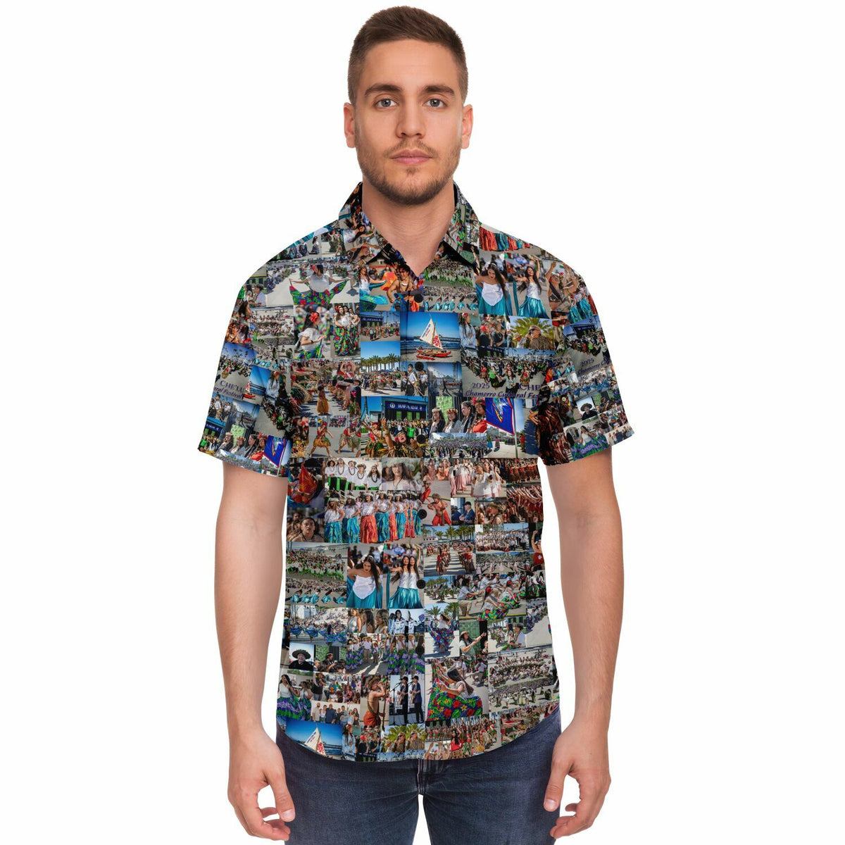 CHE'LU 2025 Chamorro Cultural Festival Short Sleeve Button Down Shirt