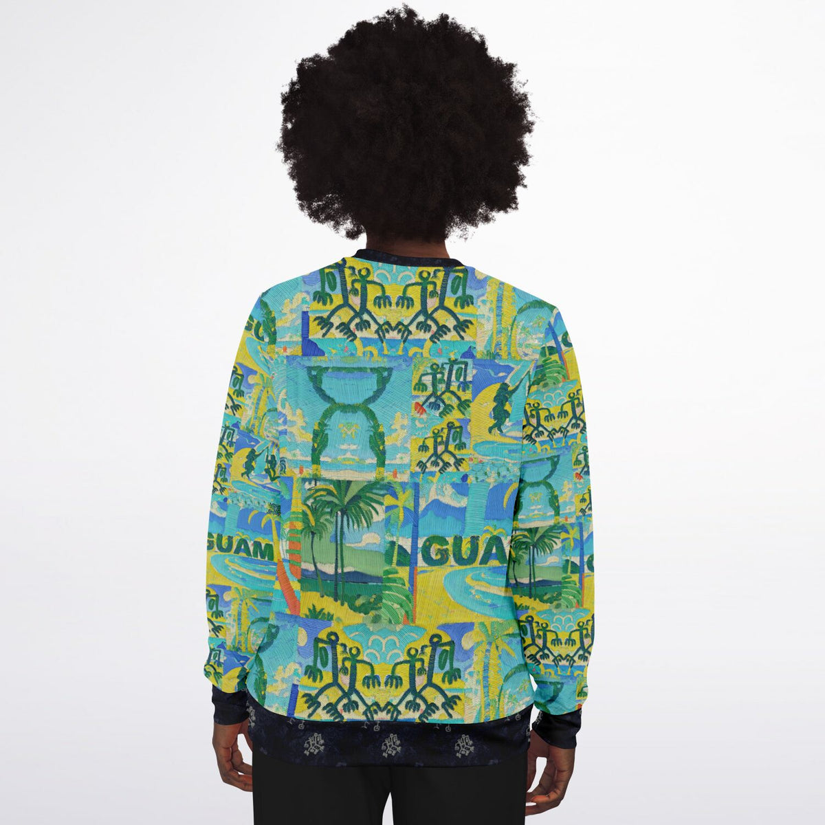 Guam ART Gauguin Inspired Fashion Sweatshirt