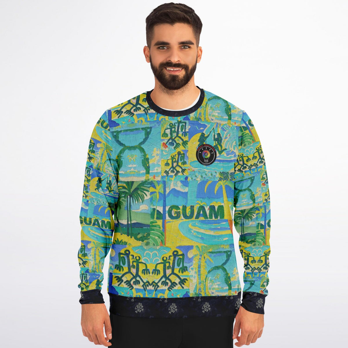 Guam ART Gauguin Inspired Fashion Sweatshirt