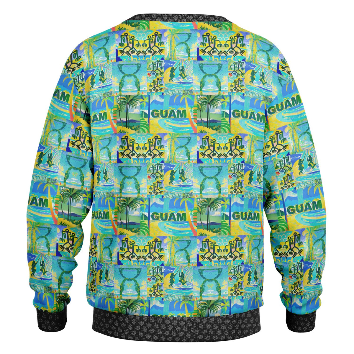 Guam Art Gauguin inspired Cardigan