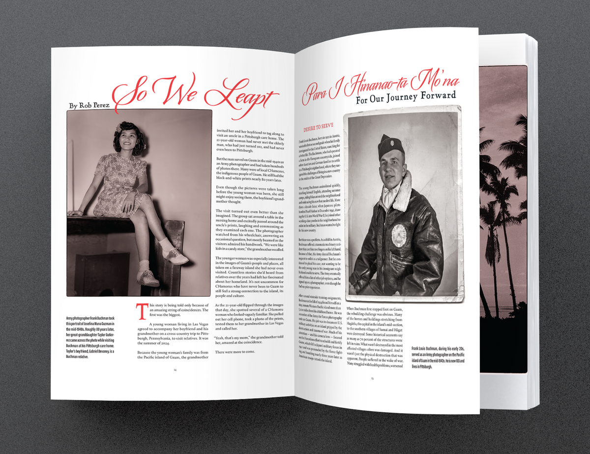 So We Leapt - Para I Hinanao-ta Mo’na: Guam after Liberation &amp; CHamoru WWII Survivors