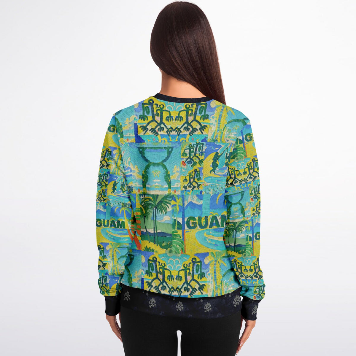 Guam ART Gauguin Inspired Fashion Sweatshirt