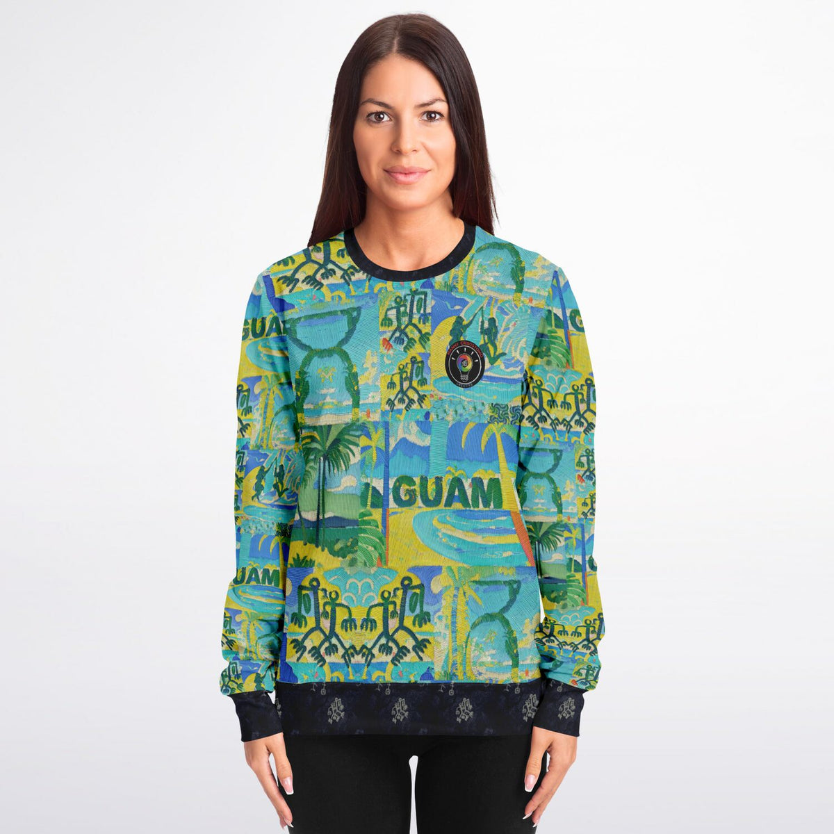Guam ART Gauguin Inspired Fashion Sweatshirt