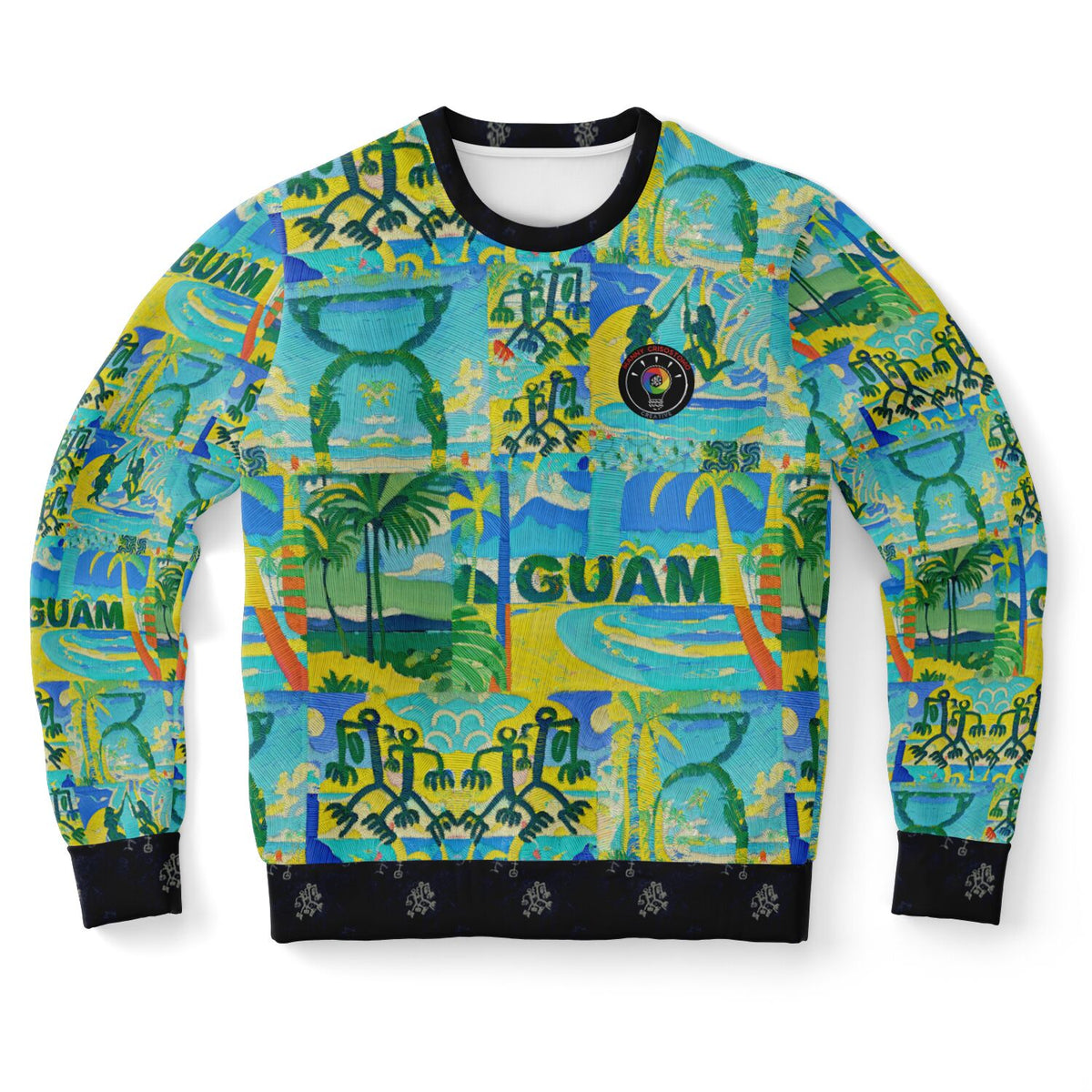 Guam ART Gauguin Inspired Fashion Sweatshirt
